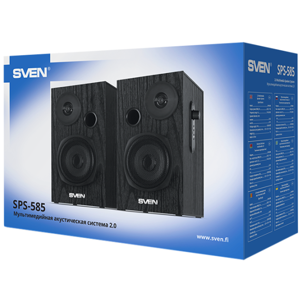 Аудиосистема Sven SPS-585 20 Вт/ Черный photo 4
