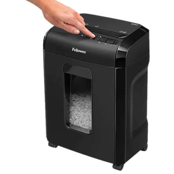 Шредер Fellowes Powershred 10M Черный photo 4