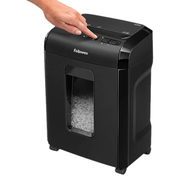 Шредер Fellowes Powershred 10M Черный photo 4