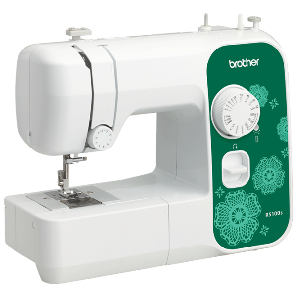 Mașină de cusut Brother RS100S Electromecanică/ Green photo 2