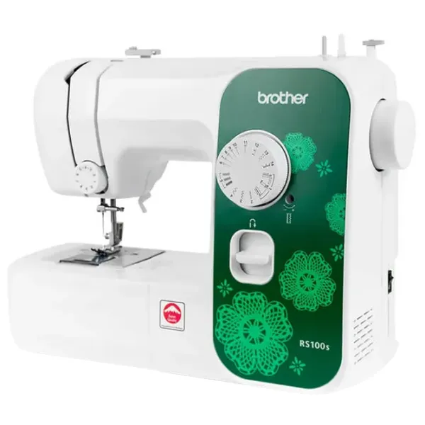 Mașină de cusut Brother RS100S Electromecanică/ Green photo 4