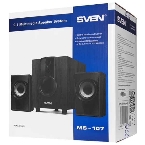 Sistem audio Sven MS-107 Black photo 4