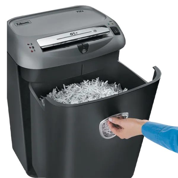 Шредер Fellowes PowerShred 75CS Черный photo 4