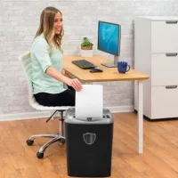 Shredder Fellowes PowerShred 75CS Black photo 6