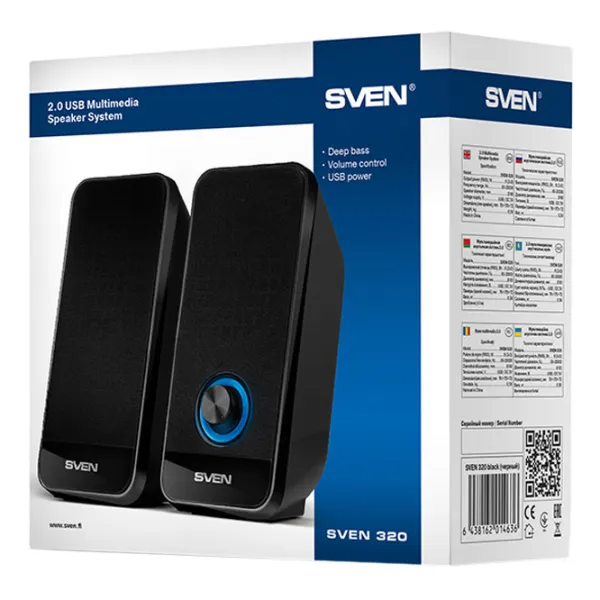 Sistem audio Sven 320 6 W/ Black photo 4