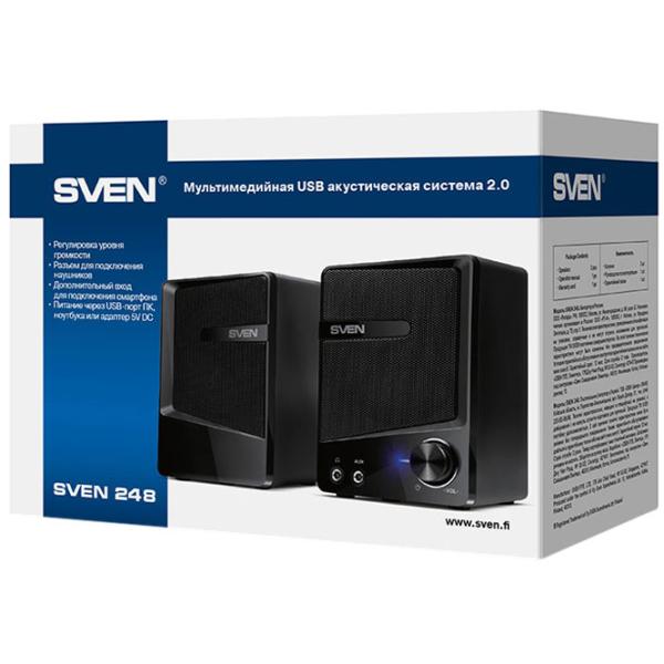 Sistem audio Sven 248 6 W/ Black photo 3