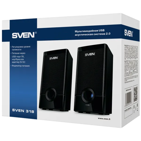 Sistem audio Sven 318 Black photo 4