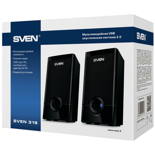 Sistem audio Sven 318 Black photo 4