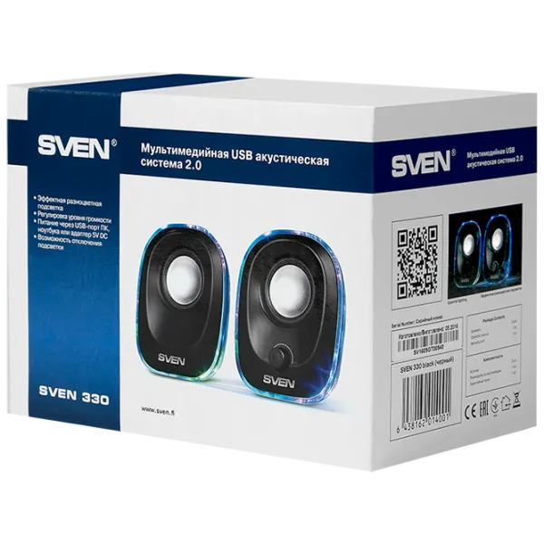Sistem audio Sven 330 Black photo 4