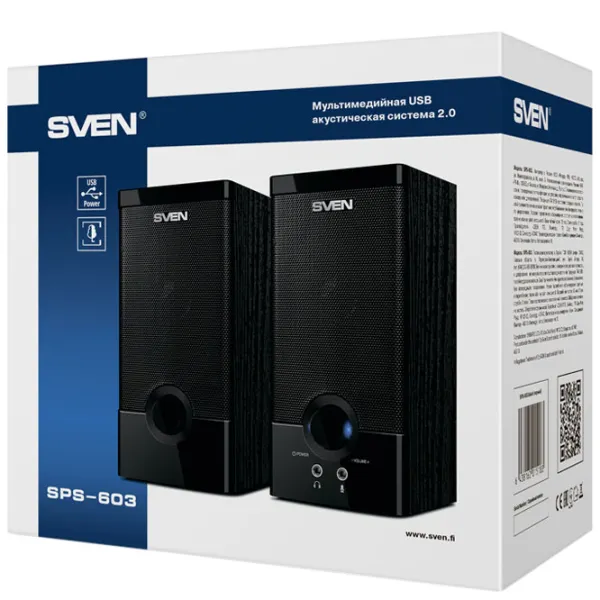 Sistem audio Sven SPS-603 Black photo 5
