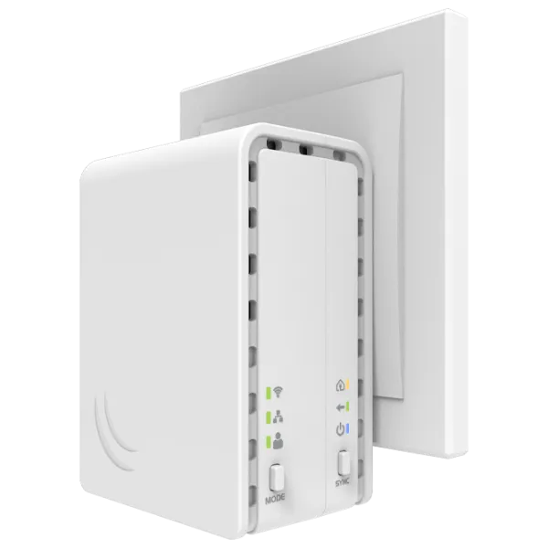Powerline Mikrotik PWR-LINE AP Powerline/ Белый photo 4