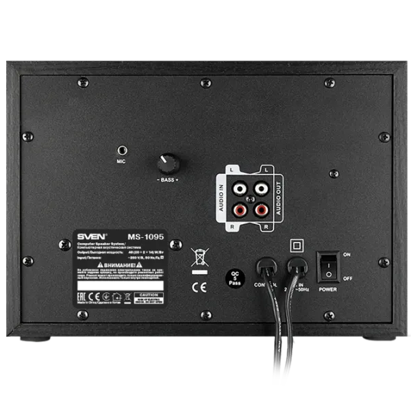 Sistem audio Sven MS-1095 48 W/ Black photo 3