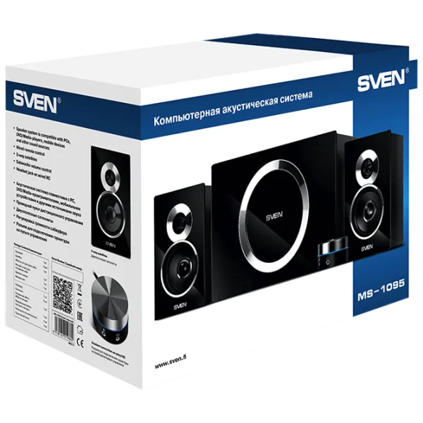 Sistem audio Sven MS-1095 48 W/ Black photo 5