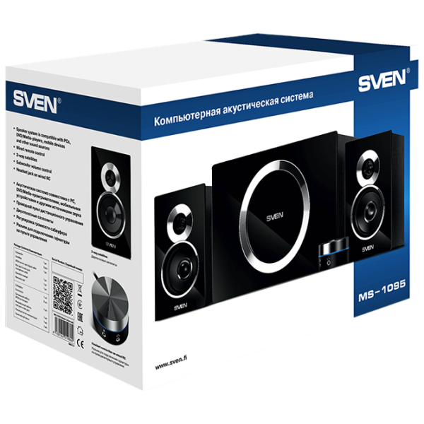 Sistem audio Sven MS-1095 48 W/ Black photo 5