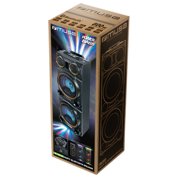 Колонка для вечеринок Muse M-1998 DJ 800 W/ Черный photo 3