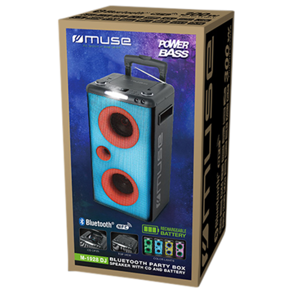 Колонка для вечеринок Muse M-1928 DJ 300 Вт/ Черный photo 4