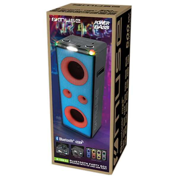 Колонка для вечеринок Muse M-1958 DJ 500 W / Черный photo 4
