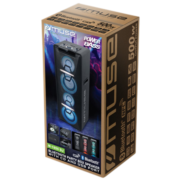 Колонка для вечеринок Muse M-1950 DJ 500 W/ Черный photo 4