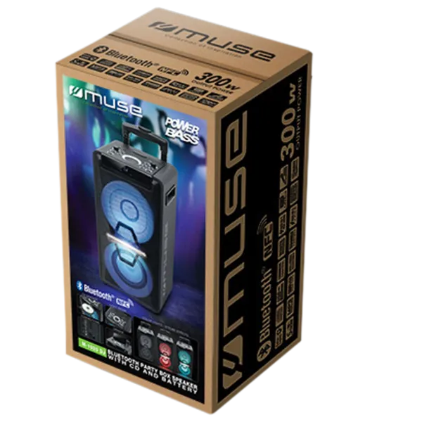 Колонка для вечеринок Muse M-1920 DJ 300 Вт/ Черный photo 3