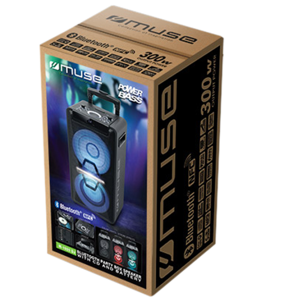 Колонка для вечеринок Muse M-1920 DJ 300 Вт/ Черный photo 3