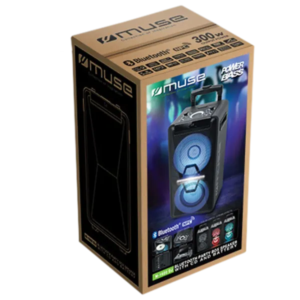 Колонка для вечеринок Muse M-1920 DJ 300 Вт/ Черный photo 4