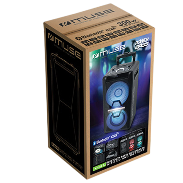 Колонка для вечеринок Muse M-1920 DJ 300 Вт/ Черный photo 4