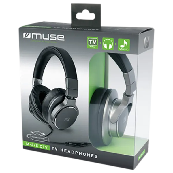 Наушники Muse M-275 CTV Черный Проводная/ Персональный photo 4