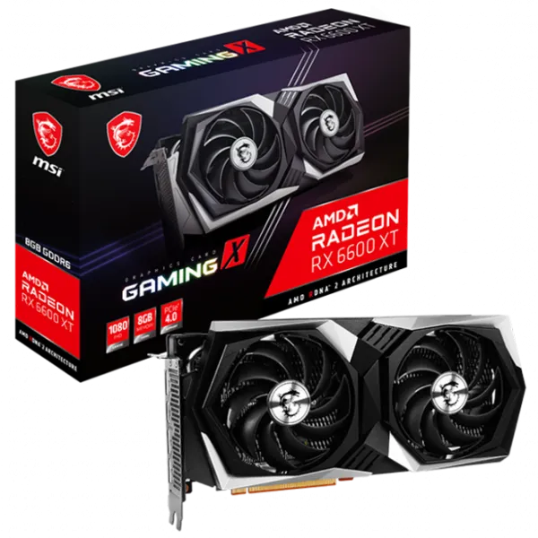 Видеокарта MSI Radeon RX 6600 XT GAMING X PCI Express x16 4.0 / 8 ГБ photo 5