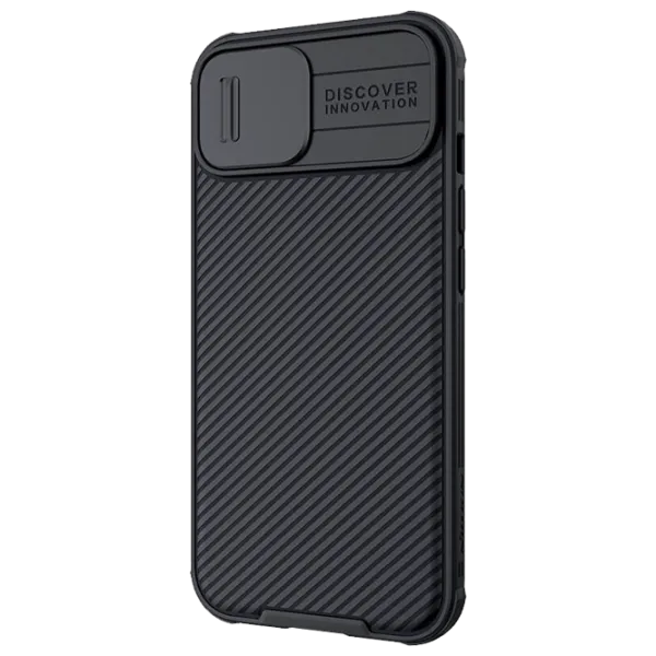 Husă pentru smartphone Apple iPhone 13 Nillkin/ Back/ TPU/ PC/ Black photo 3