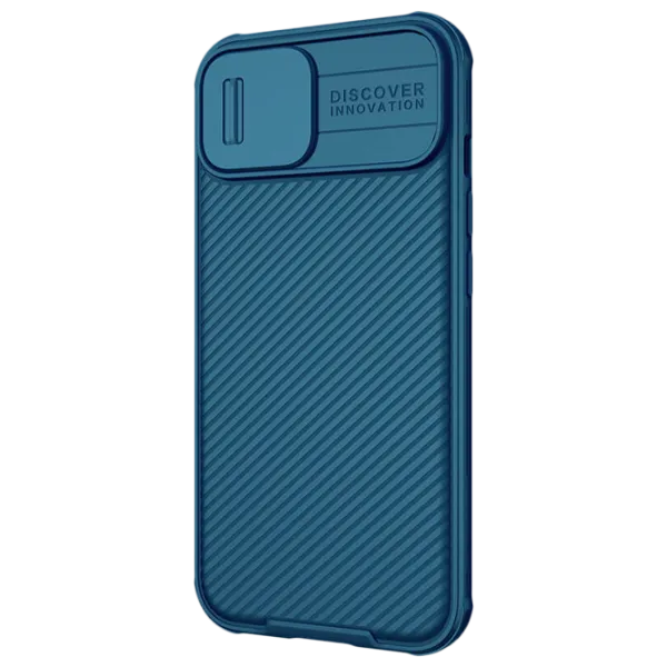 Husă pentru smartphone Apple iPhone 13 Nillkin/ Back/ TPU/ PC/ Blue photo 3