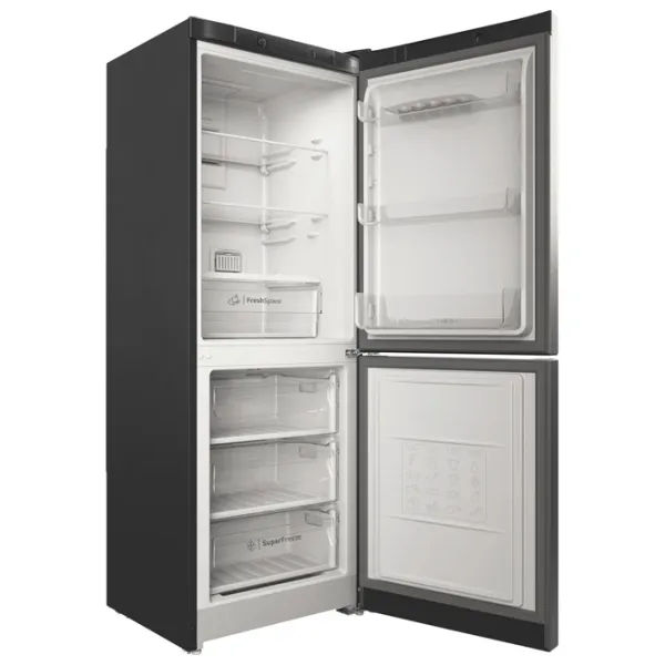 Frigider Indesit ITS 4160 S cu congelator jos 257 l / 167 cm / Silver photo 3