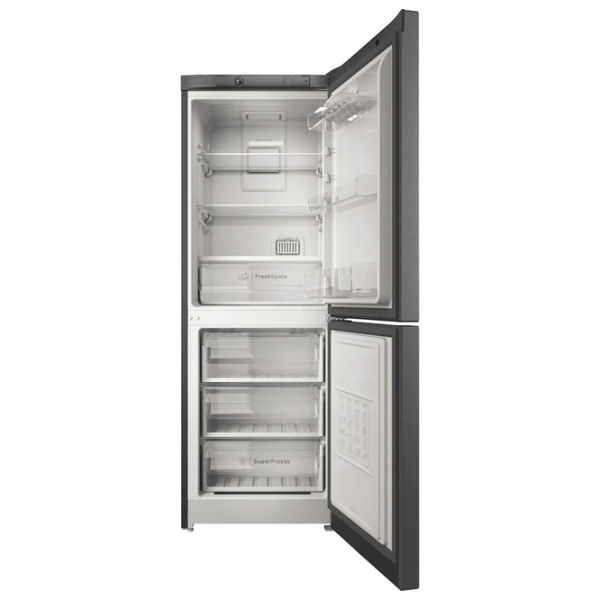 Frigider Indesit ITS 4160 S cu congelator jos 257 l / 167 cm / Silver photo 4