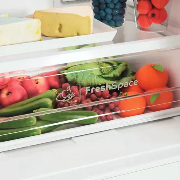 Frigider Indesit ITS 4160 S cu congelator jos 257 l / 167 cm / Silver photo 8