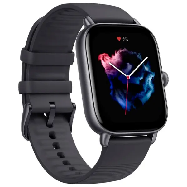 Умные часы Amazfit GTS 3 1.75"/ A2035/ Графитовый Черный photo 2 Умные часы Amazfit GTS 3 1.75"/ A2035/ Графитовый Черный photo 2