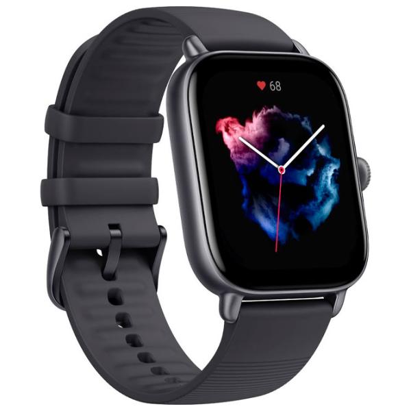 Умные часы Amazfit GTS 3 1.75"/ A2035/ Графитовый Черный photo 2 Умные часы Amazfit GTS 3 1.75"/ A2035/ Графитовый Черный photo 2