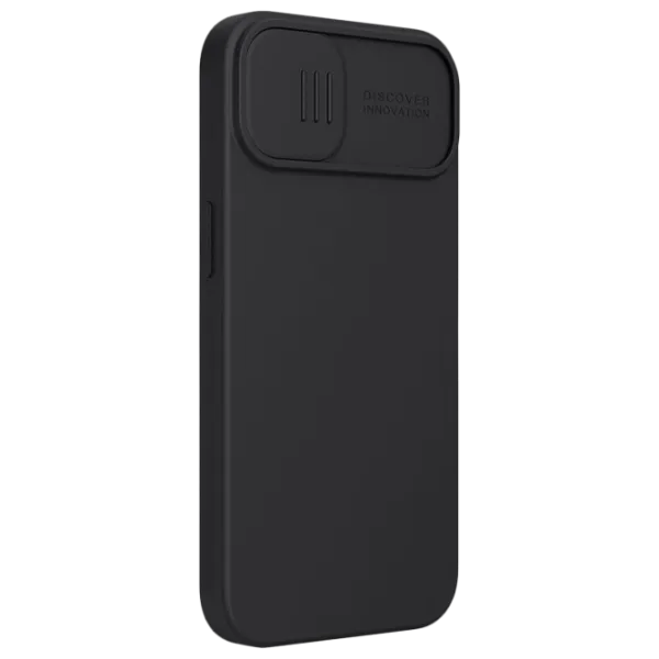 Husă pentru smartphone Apple iPhone 13 Nillkin/ Back/ TPU/ Silky Black photo 2