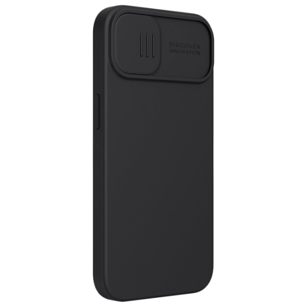 Husă pentru smartphone Apple iPhone 13 Nillkin/ Back/ TPU/ Silky Black photo 2