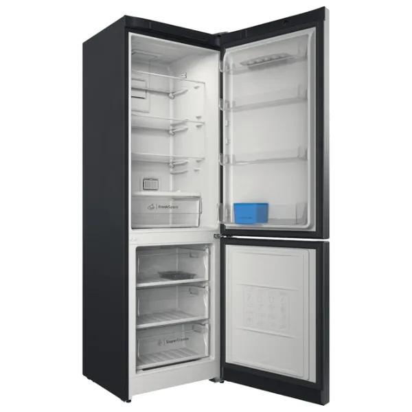 Frigider Indesit ITI 5181 S cu congelator jos 298 l / 185 cm / Silver photo 3