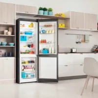 Frigider Indesit ITI 5181 S cu congelator jos 298 l / 185 cm / Silver photo 6