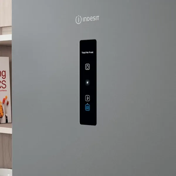 Frigider Indesit ITI 5181 S cu congelator jos 298 l / 185 cm / Silver photo 8