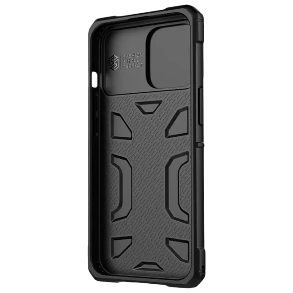 Husă pentru smartphone Adventurer Apple iPhone 13 Pro Max Nillkin/ Back/ TPU/ PC/ Black photo 3