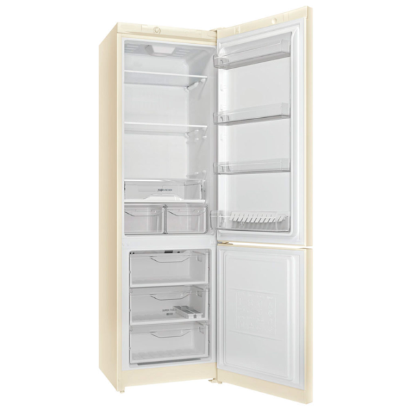 Frigider Indesit DS 4200 E cu congelator jos 339 l / 200 cm / Beige photo 2