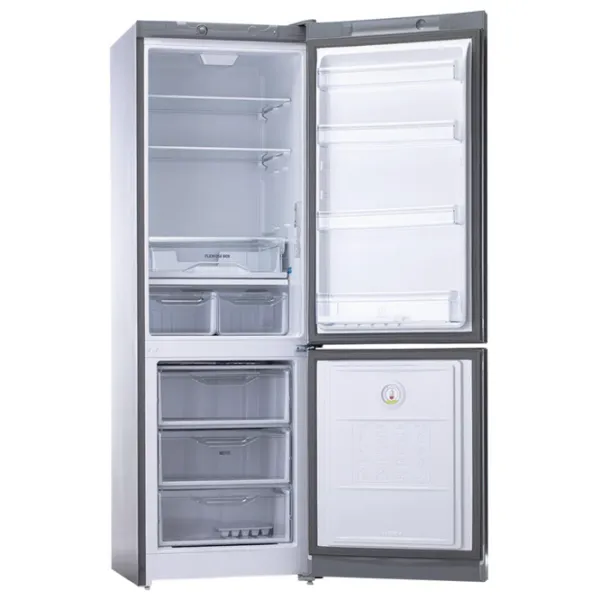 Frigider Indesit DS 4180 SB cu congelator jos 310 l / 185 cm / Silver photo 3