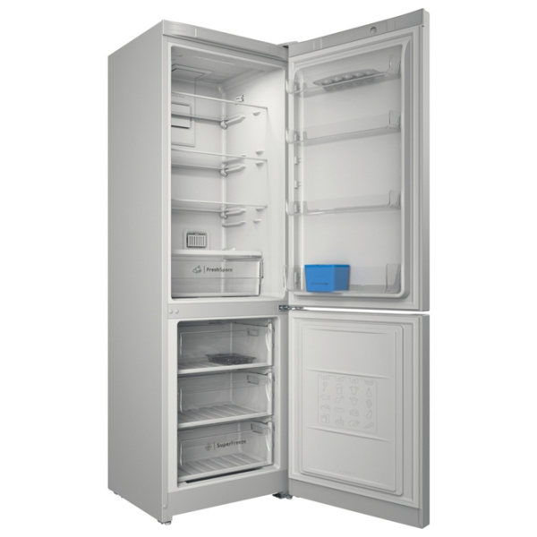 Frigider Indesit ITI 5181 W cu congelator jos 298 l / 185 cm / White photo 3