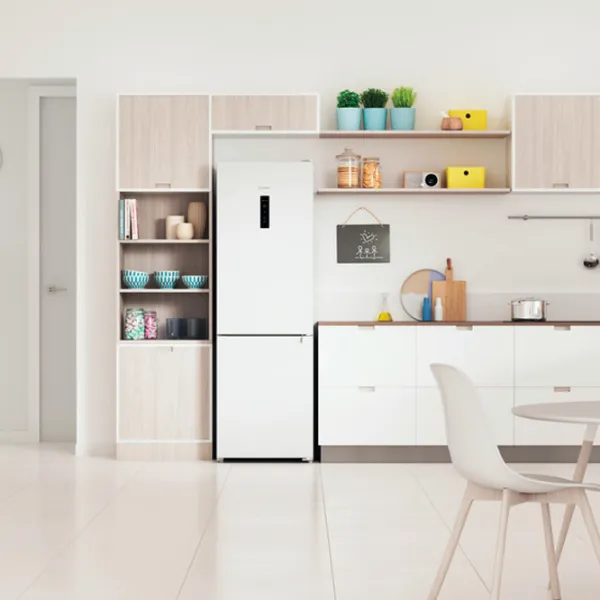 Frigider Indesit ITI 5181 W cu congelator jos 298 l / 185 cm / White photo 6