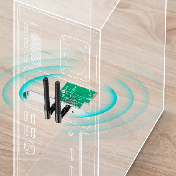 Adaptor de rețea TP-Link WN881ND Wi-Fi/ Black photo 4