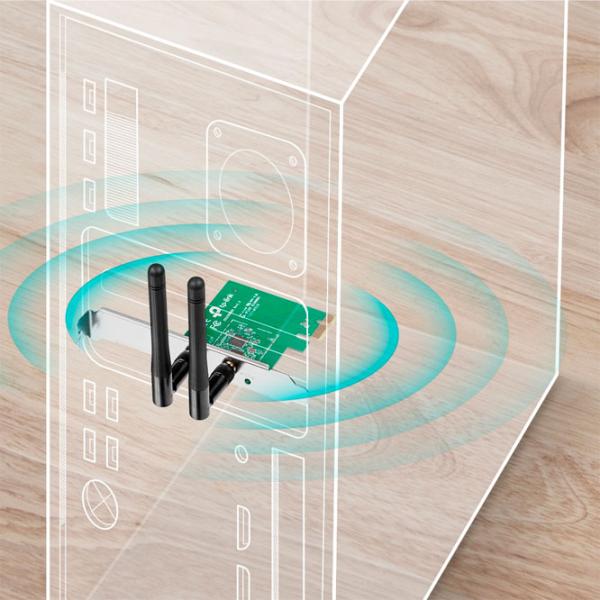 Adaptor de rețea TP-Link WN881ND Wi-Fi/ Black photo 4