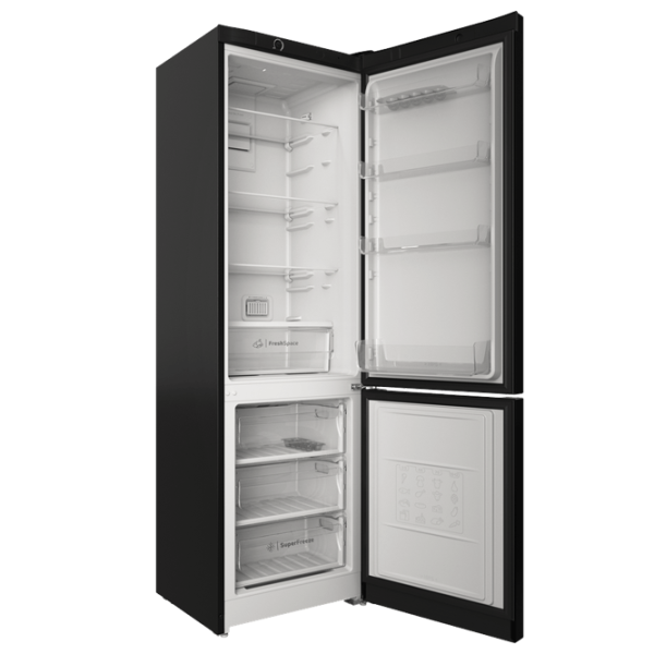 Frigider Indesit ITS 4200 B cu congelator jos 324 l / 196 cm / Black photo 3