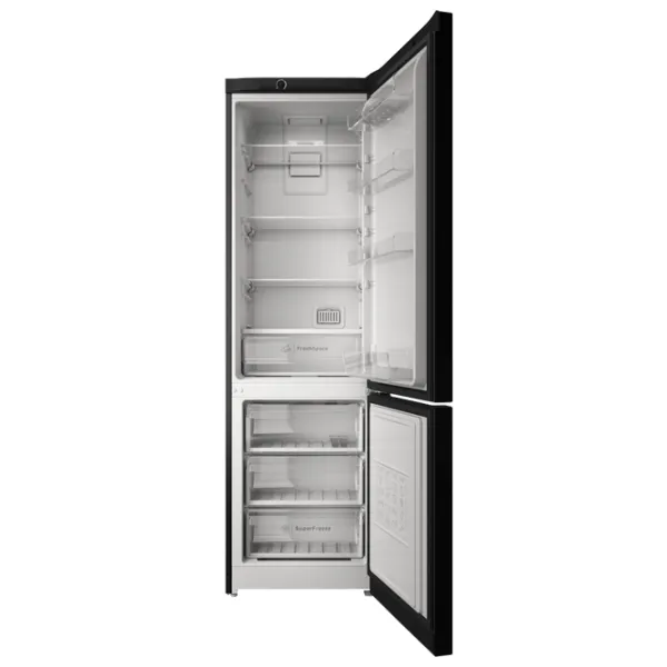 Frigider Indesit ITS 4200 B cu congelator jos 324 l / 196 cm / Black photo 4