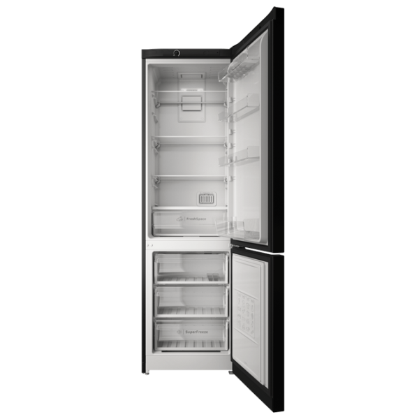 Frigider Indesit ITS 4200 B cu congelator jos 324 l / 196 cm / Black photo 4